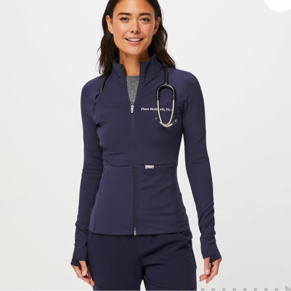 Figs On-Shift ContourKnit Jacket NWOT